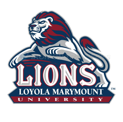 Loyola Marymount Lions Logo T-shirts Iron On Transfers N4894